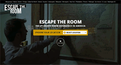 Desktop Screenshot of escapetheroom.com